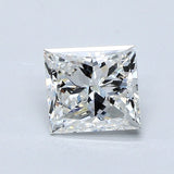 1.5 Carat PRINCESS - Natural Diamond - 1.59 - G - VS2 - VG - G - Diamonds By Rothschild