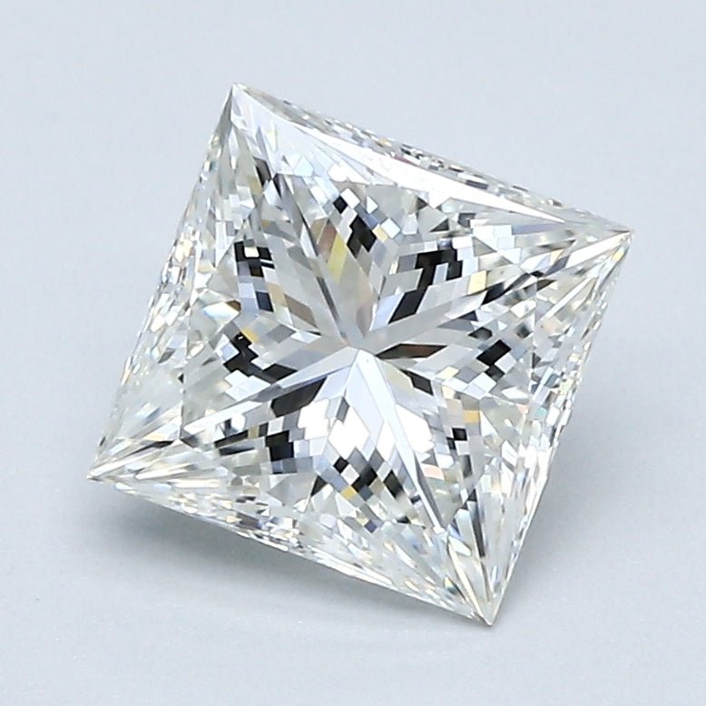 1.5 Carat Princess - Natural Diamond - 1.62 - I - VS1 - VG - G - G - Diamonds By Rothschild