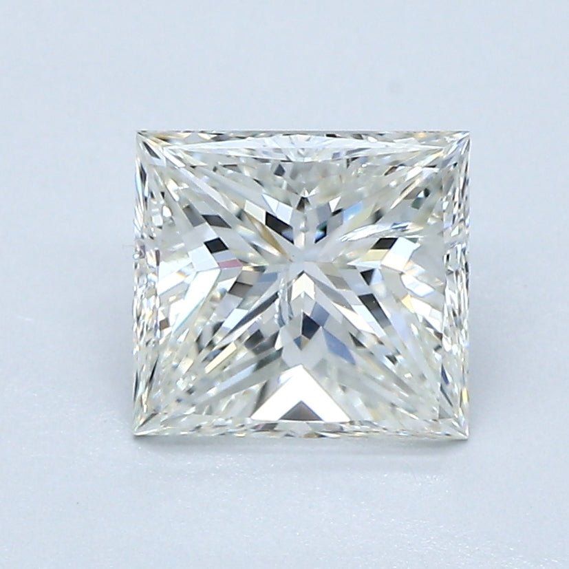 1.5 Carat Princess - Natural Diamond - 1.65 - I - I1 - VG - EX - VG - Diamonds By Rothschild