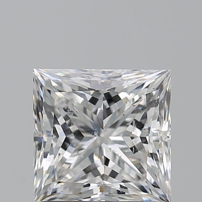 1.5 Carat Princess - Natural Diamond - 1.7 - E - SI2 - VG - EX - VG - Diamonds By Rothschild
