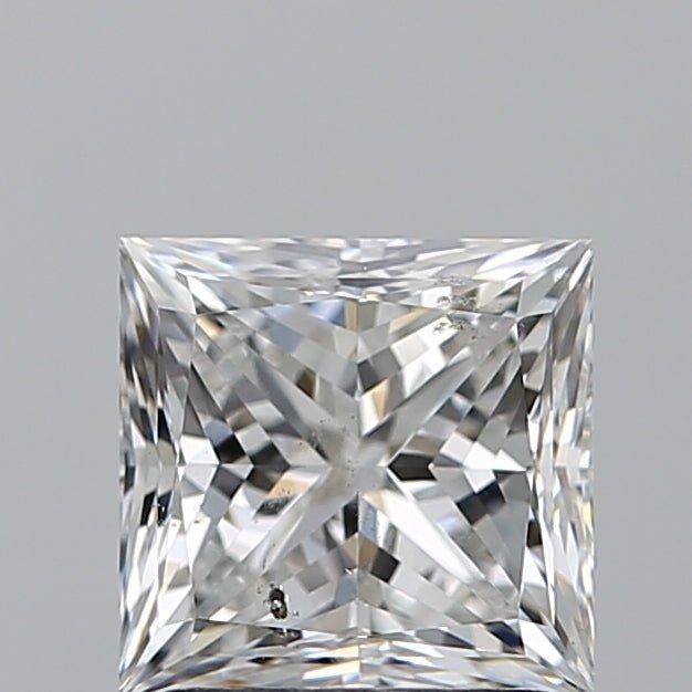 1.5 Carat Princess - Natural Diamond - 1.7 - E - SI2 - VG - EX - VG - Diamonds By Rothschild