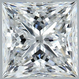 1.5 Carat Princess - Natural Diamond - 1.7 - F - SI1 - VG - EX - VG - Diamonds By Rothschild