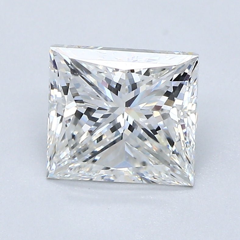 1.5 Carat Princess - Natural Diamond - 1.7 - G - VS2 - VG - G - Diamonds By Rothschild