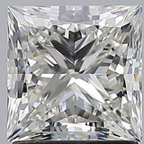 1.5 Carat Princess - Natural Diamond - 1.7 - I - VS1 - VG - EX - EX - Diamonds By Rothschild