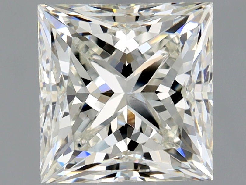 1.5 Carat Princess - Natural Diamond - 1.7 - J - SI1 - EX - VG - Diamonds By Rothschild