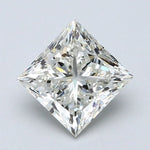 1.5 Carat PRINCESS - Natural Diamond - 1.7 - J - VS2 - VG - EX - EX - Diamonds By Rothschild