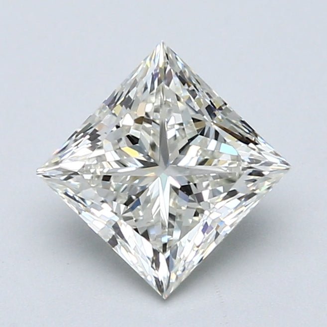 1.5 Carat PRINCESS - Natural Diamond - 1.7 - J - VS2 - VG - EX - EX - Diamonds By Rothschild