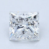 1.5 Carat Princess - Natural Diamond - 1.71 - D - SI2 - VG - EX - VG - Diamonds By Rothschild