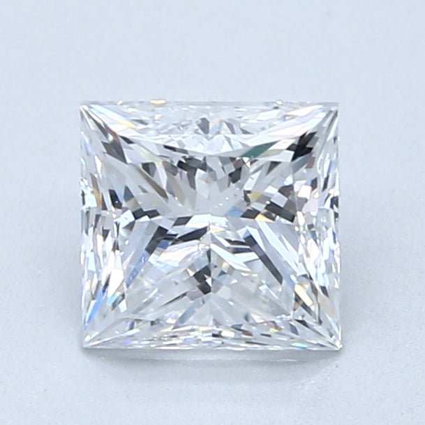 1.5 Carat Princess - Natural Diamond - 1.71 - D - SI2 - VG - EX - VG - Diamonds By Rothschild