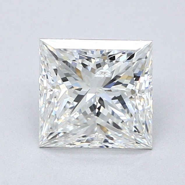 1.5 Carat Princess - Natural Diamond - 1.71 - G - SI2 - VG - EX - VG - Diamonds By Rothschild