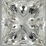 1.5 Carat Princess - Natural Diamond - 1.71 - J - SI1 - VG - VG - Diamonds By Rothschild