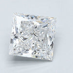 1.5 Carat PRINCESS - Natural Diamond - 1.73 - D - I1 - VG - VG - G - Diamonds By Rothschild