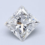 1.5 Carat PRINCESS - Natural Diamond - F - SI1 - 1.51 - VG - VG - VG - Diamonds By Rothschild