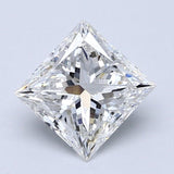 1.5 Carat PRINCESS - Natural Diamond - F - SI1 - 1.51 - VG - VG - VG - Diamonds By Rothschild