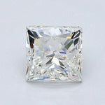 1.5 Carat PRINCESS - Natural Diamond - J - SI2 - 1.51 - G - VG - G - Diamonds By Rothschild