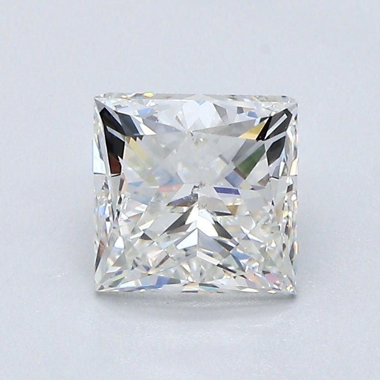 1.5 Carat PRINCESS - Natural Diamond - J - SI2 - 1.51 - G - VG - G - Diamonds By Rothschild