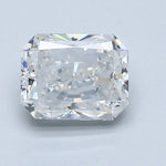 1.5 Carat Radiant Cut Natural Diamond - G SI2 - 1.51ct - VG Cut Grade - Diamonds By Rothschild