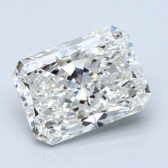 1.5 Carat Radiant Cut Natural Diamond - I VVS2 - 1.7ct - EX Cut Grade - Diamonds By Rothschild