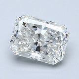 1.5 Carat Radiant Diamond - Natural Diamond - 1.5 - H - VVS2 - VG - EX - VG - Diamonds By Rothschild