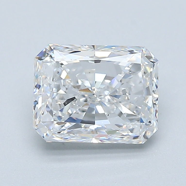 1.5 Carat Radiant - Natural Diamond - 1.5 - D - VS1 - EX - EX - EX - Diamonds By Rothschild