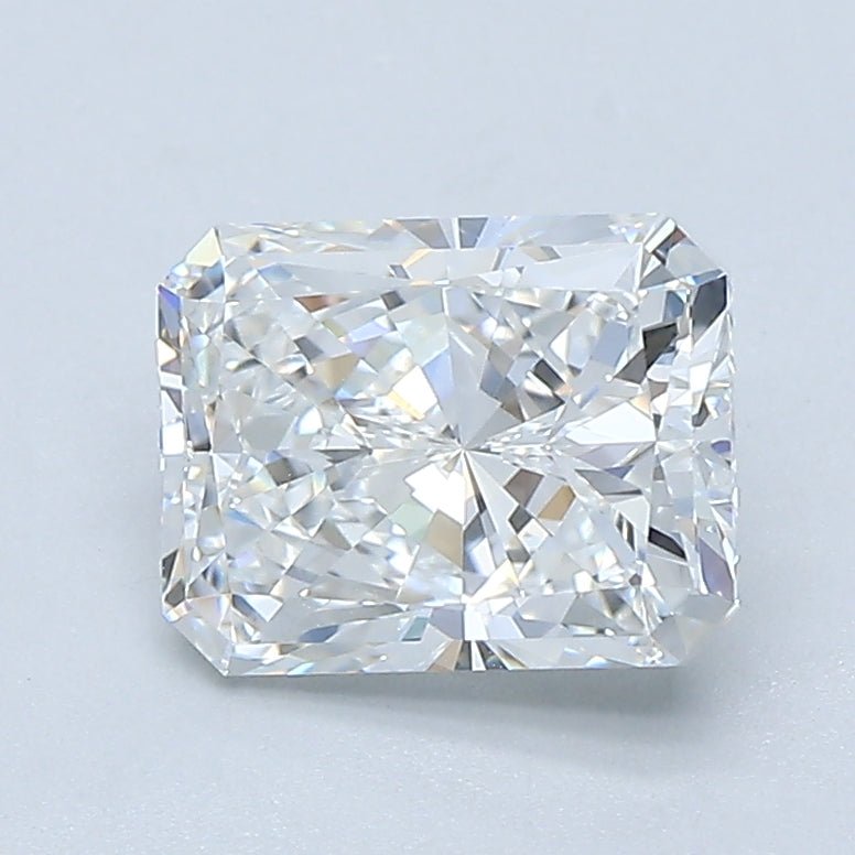 1.5 Carat Radiant - Natural Diamond - 1.5 - E - VS1 - VG - EX - EX - Diamonds By Rothschild