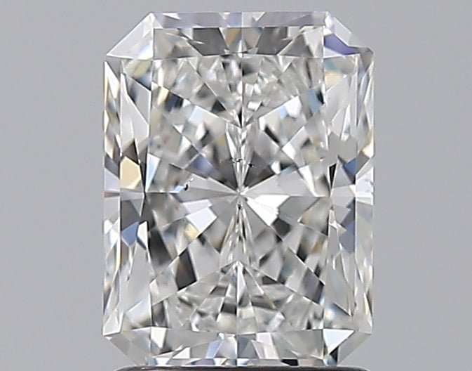 1.5 Carat Radiant - Natural Diamond - 1.5 - E - VS2 - VG - EX - EX - Diamonds By Rothschild