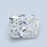 1.5 Carat Radiant - Natural Diamond - 1.5 - F - SI1 - VG - EX - VG - Diamonds By Rothschild