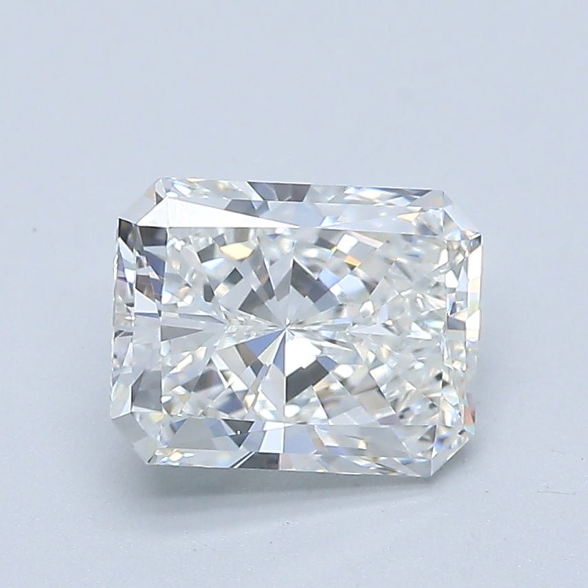 1.5 Carat Radiant - Natural Diamond - 1.5 - F - SI1 - VG - EX - VG - Diamonds By Rothschild