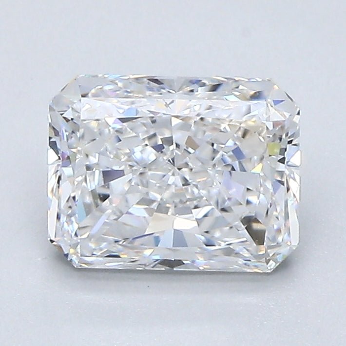 1.5 Carat RADIANT - Natural Diamond - 1.51 - D - VS2 - VG - EX - VG - Diamonds By Rothschild