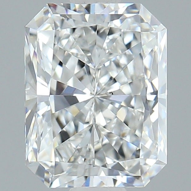 1.5 Carat Radiant - Natural Diamond - 1.51 - F - VS2 - VG - EX - VG - Diamonds By Rothschild