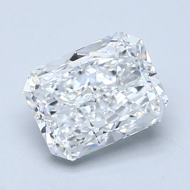 1.5 Carat RADIANT - Natural Diamond - 1.52 - F - SI2 - VG - EX - EX - Diamonds By Rothschild