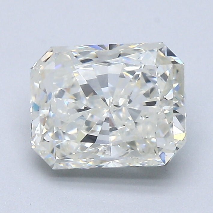 1.5 Carat Radiant - Natural Diamond - 1.6 - J - SI2 - VG - EX - EX - Diamonds By Rothschild