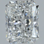 1.5 Carat Radiant - Natural Diamond - 1.7 - F - VS2 - VG - EX - VG - Diamonds By Rothschild