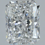 1.5 Carat Radiant - Natural Diamond - 1.7 - F - VS2 - VG - EX - VG - Diamonds By Rothschild