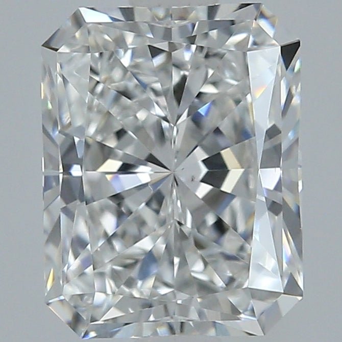 1.5 Carat Radiant - Natural Diamond - 1.7 - F - VS2 - VG - EX - VG - Diamonds By Rothschild