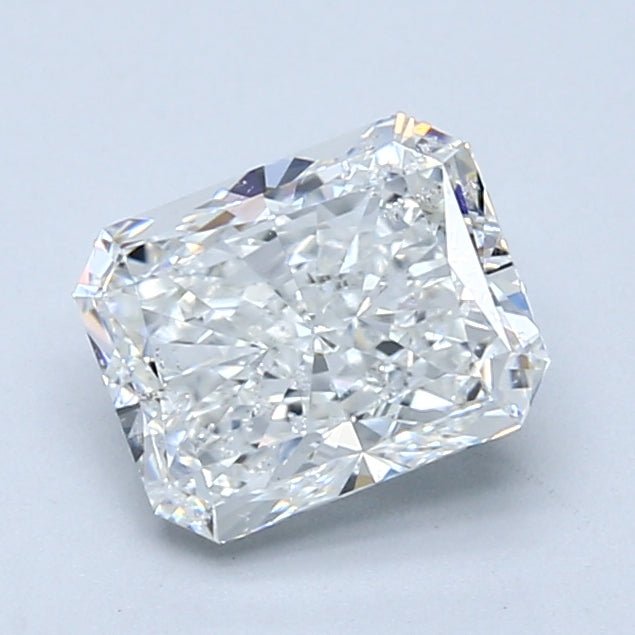 1.5 Carat RADIANT - Natural Diamond - 1.7 - G - SI2 - VG - EX - VG - Diamonds By Rothschild