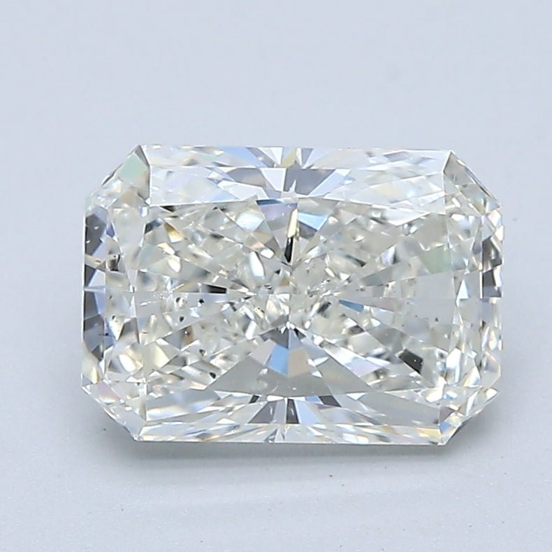 1.5 Carat Radiant - Natural Diamond - 1.7 - H - SI2 - VG - EX - VG - Diamonds By Rothschild