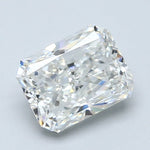 1.5 Carat RADIANT - Natural Diamond - 1.7 - H - VVS2 - VG - EX - EX - Diamonds By Rothschild
