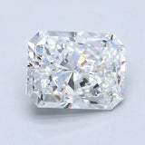 1.5 Carat RADIANT - Natural Diamond - 1.71 - E - SI2 - EX - EX - Diamonds By Rothschild