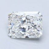 1.5 Carat RADIANT - Natural Diamond - 1.72 - G - SI2 - VG - EX - EX - Diamonds By Rothschild