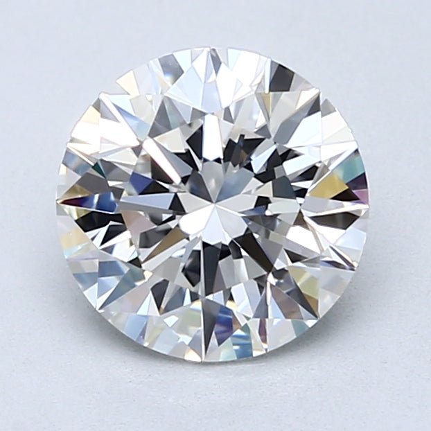 1.5 Carat Round Cut Natural Diamond - F VS1 - 1.79ct - EX Cut Grade - Diamonds By Rothschild