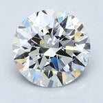 1.5 Carat Round Cut Natural Diamond - F VS2 - 1.7ct - EX Cut Grade - Diamonds By Rothschild