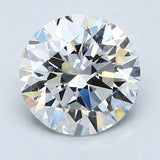 1.5 Carat Round Cut Natural Diamond - F VS2 - 1.7ct - EX Cut Grade - Diamonds By Rothschild