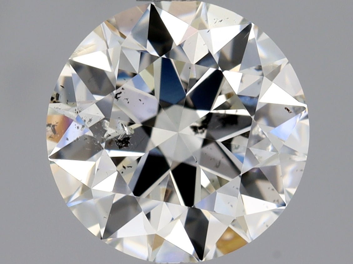 1.5 Carat Round Cut Natural Diamond - I SI2 - 1.51ct - EX Symmetry Grade - Diamonds By Rothschild