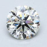1.5 Carat Round Cut Natural Diamond - J SI1 - 1.51ct - VG Cut Grade - Diamonds By Rothschild