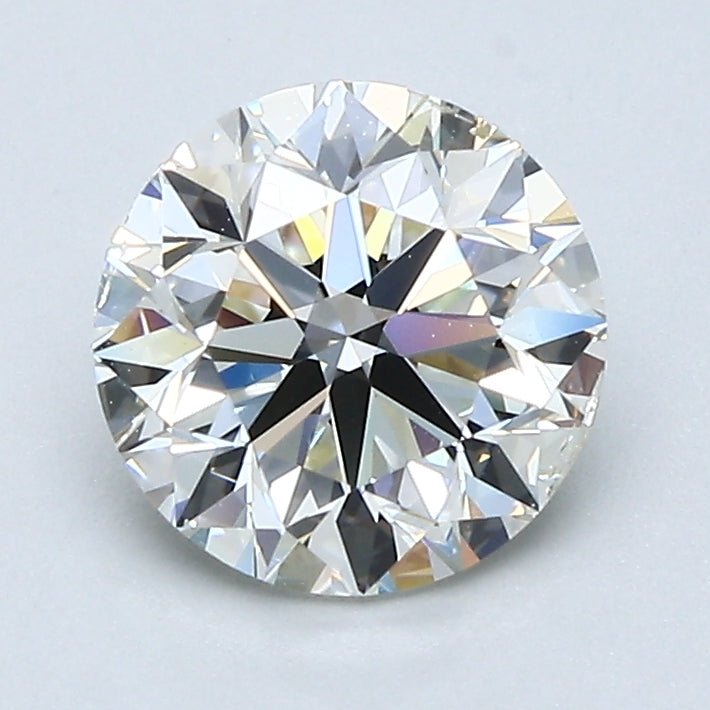 1.5 Carat Round Cut Natural Diamond - J SI1 - 1.51ct - VG Cut Grade - Diamonds By Rothschild