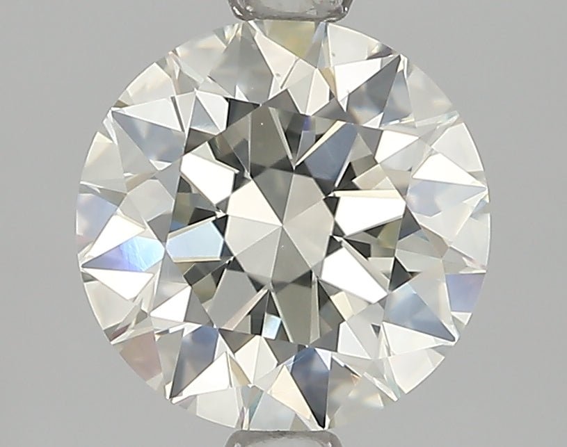 1.5 Carat Round Cut Natural Diamond - J VS2 - 1.4ct - EX Symmetry Grade - Diamonds By Rothschild