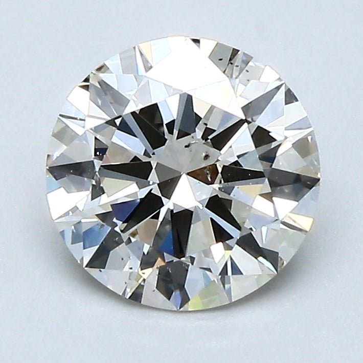 1.5 Carat Round Cut Natural Diamond - K SI1 - 1.5ct - EX Cut Grade - Diamonds By Rothschild