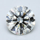 1.5 Carat Round Cut Natural Diamond - K VS1 - 1.5ct - EX Cut Grade - Diamonds By Rothschild