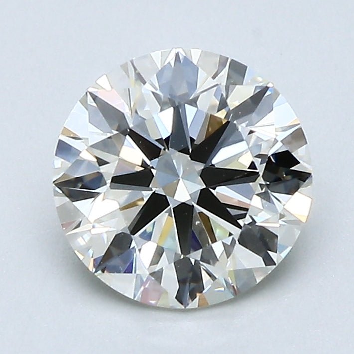 1.5 Carat Round Cut Natural Diamond - K VS1 - 1.5ct - EX Cut Grade - Diamonds By Rothschild